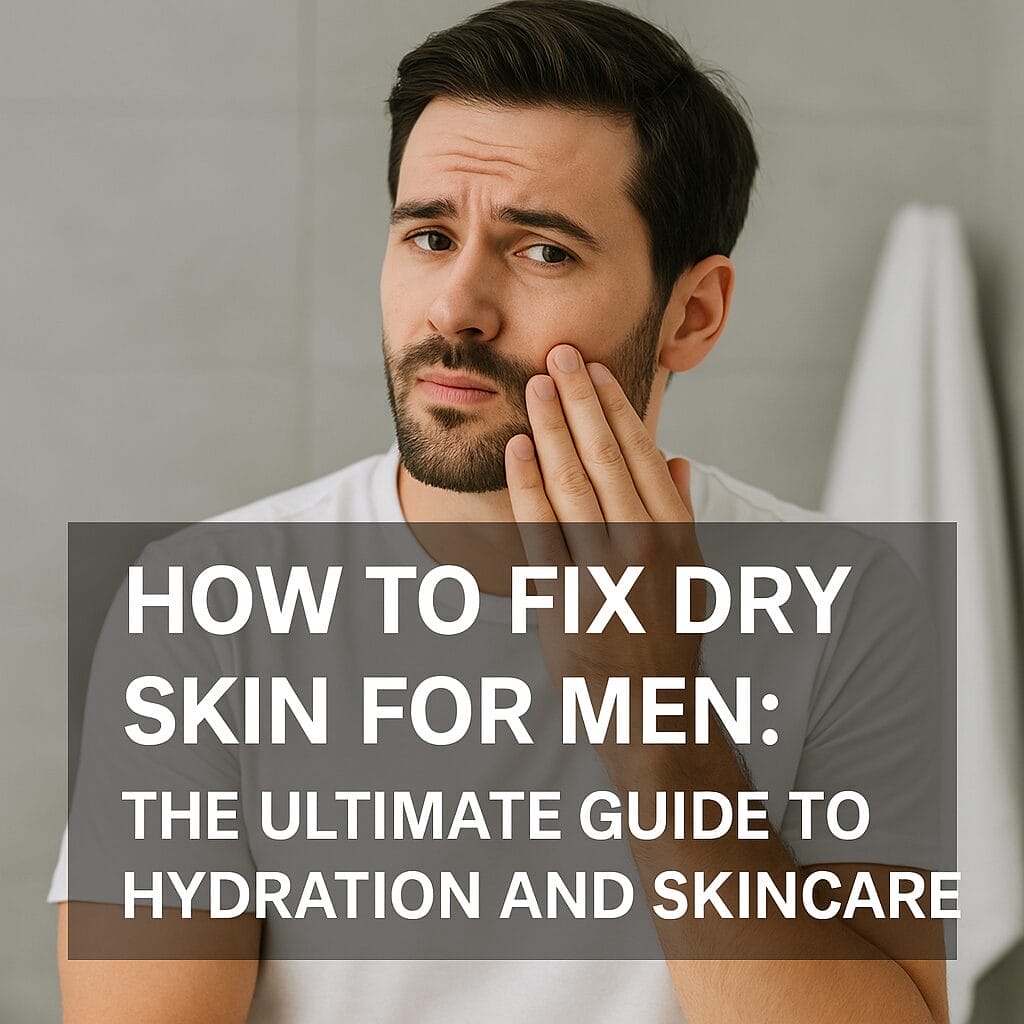 How to Fix Dry Skin for Men: The Ultimate Guide to Hydration and Skincare